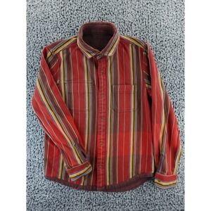 Outerknown Reversible Blanket Shirt Men's Organic Cotton Long Sleeve Button Down